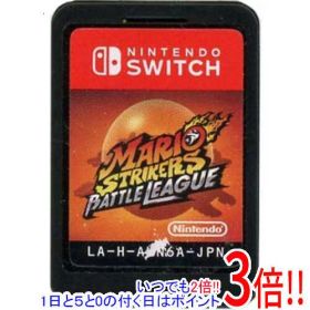 【いつでも2倍！1日と5.0のつく日、18日は3倍！】【中古】マリオストライカーズ： バトルリーグ Nintendo Switch ソフトのみ