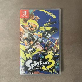 スプラトゥーン3 Nintendo Switch ソフト+パッケージ箱
