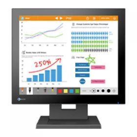 EIZO(エイゾー) FDS1783T-TBK 43cm（17.0）型タッチパネル装着カラー液晶モニター DuraVision FDS1783T-T ブラック