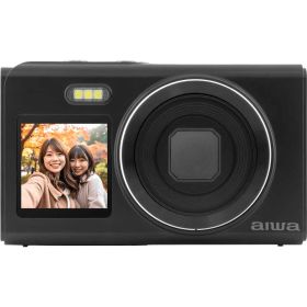 aiwa コンパクトデジタルカメラ「aiwa cam DCB-2」（ブラック） JA5-DCM0003(BK) アイワ