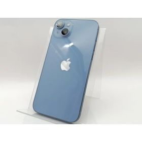 【中古】Apple docomo 【SIMフリー】 iPhone 14 Plus 128GB ブルー MQ4H3J/A【津田沼】保証期間1ヶ月【ランクB】
