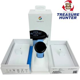 Google スマートウォッチ Pixel Watch 2 Wi-Fiモデル 32GB 41mm G4TSL-GQ6H2 ブルー 心拍数、皮膚温、ストレスの兆候を検知 2023年 グーグル 【103077044006】