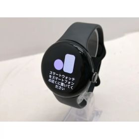 【中古】Google Pixel Watch2 Bluetooth/Wi-Fiモデル MatteBlackアルミケース/Obsidianアクティブバンド【仙台駅東口】保証期間1ヶ月【ランクC】