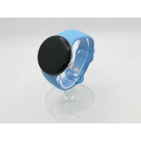 【中古】Google Pixel Watch2 Bluetooth/Wi-Fiモデル PolishedSilverアルミケース/Bayアクティブバンド【新橋烏森通り】保証期間1ヶ月【ランクB】