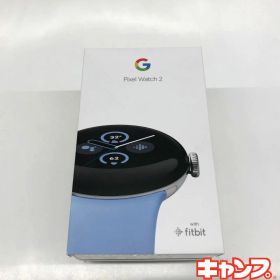 【送料無料】GooglePixelWatch2-Bluetooth/Wi-Fi-PolishedSilverCase-BayActiveBand【中古】未使用品-RA0003218