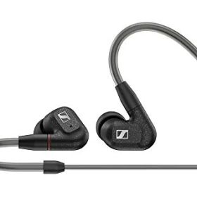 Sennheiser ゼンハイザー 国内正規品 有線イヤホン IE 300, ダイナミック、カナル型、オーディオファイル MMCX、高遮音性 ブラック