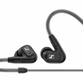ゼンハイザー Sennheiser イヤホン 有線 IE 300 ブラック ダイナミック カナル型 オーディオファイル MMCX 高遮音性 【国