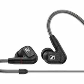 【中古】(非常に良い)ゼンハイザー Sennheiser イヤホン 有線 IE 300 ブラック ダイナミック カナル型 オーディオファイル MMCX 高遮音性 【国内正規品】