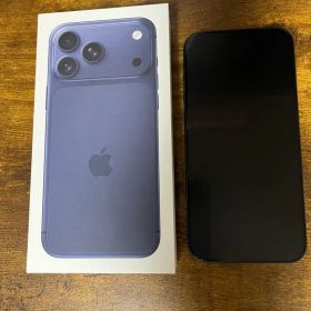 【超極美品】iPhone17promax 256GB ディープブルー