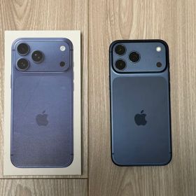 iPhone17promax 256GB ディープブルー(充放電回:46回)