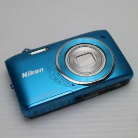 【中古】 美品 COOLPIX S3500 オリエンタルブルー 安心保証 即日発送 デジカメ Nikon 本体 土日祝発送OK