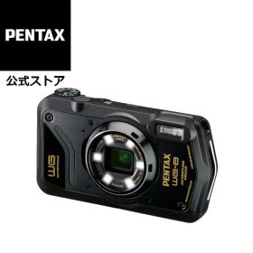 【公式店】PENTAX WG-8 ブラック（ペンタックス リコー コンパクトデジタルカメラ 防水 防塵 耐衝撃 タフ 現場 GPS CALS UVCカメラ）領収書発行可能