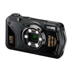 【納期約2週間】【お一人様1台まで】WG-8 BLACK PENTAX ペンタックス コンパクトデジタルカメラ 防水 防塵 耐衝撃 ブラック