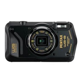【中古】（新古品） ペンタックス PENTAX WG-8 ブラック 本格アウトドアカメラ 【本格20m 防水】 2000万画素 【広角28? 光学5倍ズーム】 【6灯の多機能リングライト搭載】 【工事・現場で活躍 / 「CALSモード」搭載】 【Webカメラ機能搭載】 【4K動画】 【高性能GPS