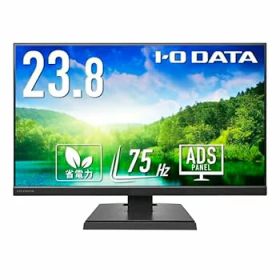 【中古】I-O DATA アイ・オー・データ 3辺フレームレス&広視野角ADSパネル 23.8型ワイド液晶ディスプレイ ブラック LCD-A241DBX