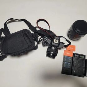 Canon EOS Kiss M レンズ付き ミラーレスカメラ