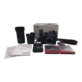 Canon キヤノン EOS Kiss M ダブルズームキット ブラック