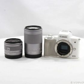 ソフマップ 〔中古品〕 EOS Kiss M ホワイト ダブルズームキット【262】