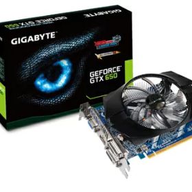 【中古】 GIGABYTE グラフィックボード GeFOrce GTX650 PCI-E 1GB GV-N650OC-1GI
