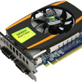 【中古】 玄人志向 グラフィックボード GeForce GTX650 1GB 補助電源なし Greenモデル PCI-E GF-GTX650-E1GHD/GRN/A