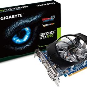 【中古】【非常に良い】GIGABYTE グラフィックボード Geforce GTX650 1GB PCI-E GV-N650OC-1GI/A