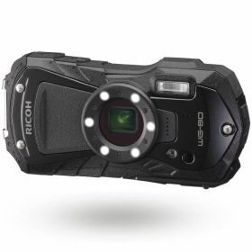 【中古】【1年保証】【美品】RICOH WG-80 ブラック