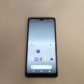 【質みなみ】☆Z696☆au☆XperiaAce III SOG08 グレー 白ロム