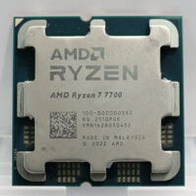 中古 AMD Ryzen 7 7700 (AM5/3.8GHz/40M/C8/T16/65W) 1460024624 状態： Cランク