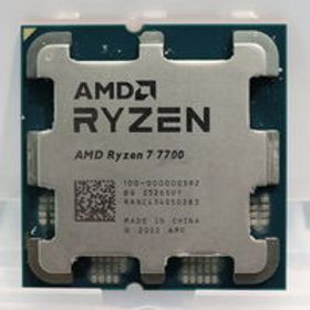 中古 AMD Ryzen 7 7700 (AM5/3.8GHz/40M/C8/T16/65W) 1460024624 状態： Cランク
