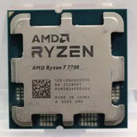 中古 AMD Ryzen 7 7700 (AM5/3.8GHz/40M/C8/T16/65W) 1460024624 状態： Cランク