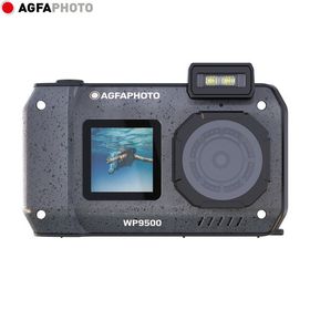 AGFA PHOTO WP9500 BK コンパクトデジタルカメラ 1300万画素CMOSセンサー搭載 IP68 防水防塵 ブラック