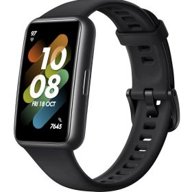 HUAWEI Band 7 スマートウォッチ フルビューディスプレイ1.47インチ 2週間持続バッテリー 心拍計 グラファイトブラック【日本正規代理店品】 LEA-B19