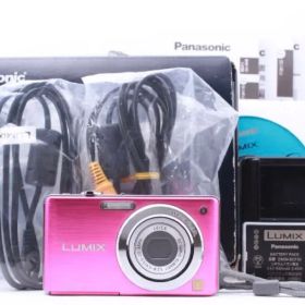 【美品】Panasonic LUMIX DMC-FS7 ピンク箱付【動作確認済】