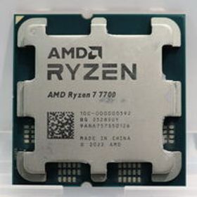 中古 AMD Ryzen 7 7700 (AM5/3.8GHz/40M/C8/T16/65W) 1460024624 状態： Cランク