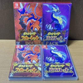 ニンテンドースイッチ ポケットモンスター スカーレット・バイオレット ダブルパック