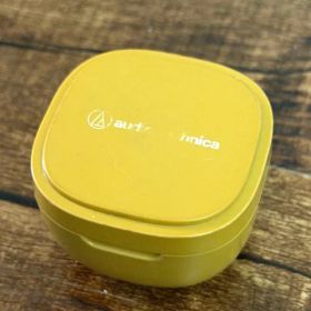 audio-technica ワイヤレスイヤホン イエロー ATH-SQ1TW