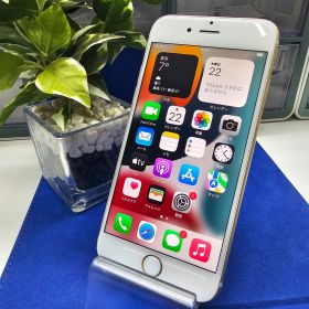 E1964【バッテリー新品】iPhone6S GOLD 64GB SIMフリー ガラスコーティング施工済み