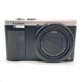 【全額返金保証】【最速発送】Panasonic コンパクトデジタルカメラ LUMIX DMC-TZ85 シルバー 美品 動作確認済