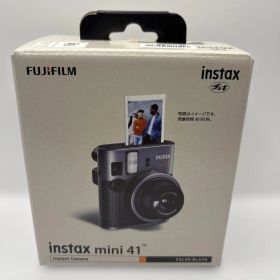 instax mini 41 インスタントカメラ ブラック