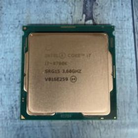 中古 INTEL Core i7 9700K (1151/3.60GHz/12M/C8/T8) 138481 状態： Cランク