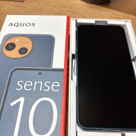 シャープ(SHARP)のSHARP SH-M33 128GB デニムネイビー(スマートフォン本体)