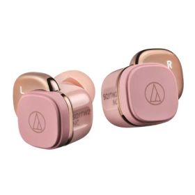 オーディオテクニカ ATH-SQ1TW2NC PK ワイヤレスヘッドホン アクティブノイズキャンセリング搭載 ワイヤレス充電対応 ピンク