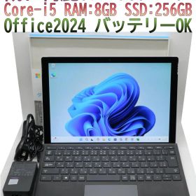 概ね綺麗Surface Pro7 i5 256GBタイプカバー オフィス電池OK