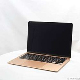 MacBook Air 13.3-inch Late-2020 MGND3J／A Apple M1 8コアCPU_7コアGPU ゴールド ［グラフィック：オンボード／JISキーボード］