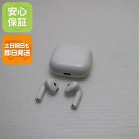 美品 AirPods 4(アクティブノイズキャンセリング非搭載) イヤホン APPLE 即日発送 土日祝発送OK 03000