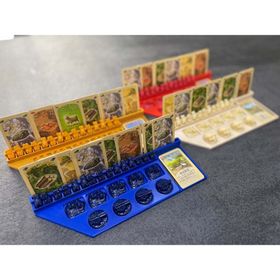 カタンスタンド版 プレイヤートレイ 4枚セット (カラー)(その他)