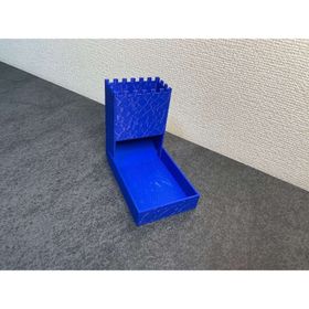 折りたたみ式ダイスタワー – 中世のお城風（カタンロゴ付き） ブルー(その他)