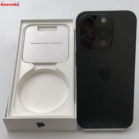 iPhone15 Pro 128GB ブラックチタニウム MTU73J/A AU版SIMフリー 美品