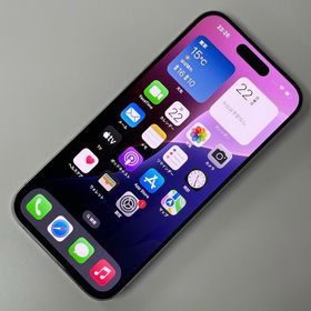 iPhone 15 Pro 256GB ホワイトチタニウム SIMロック解除済