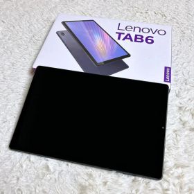 美品✨Lenovo Tab6 本体 Androidタブレット アビスブルー